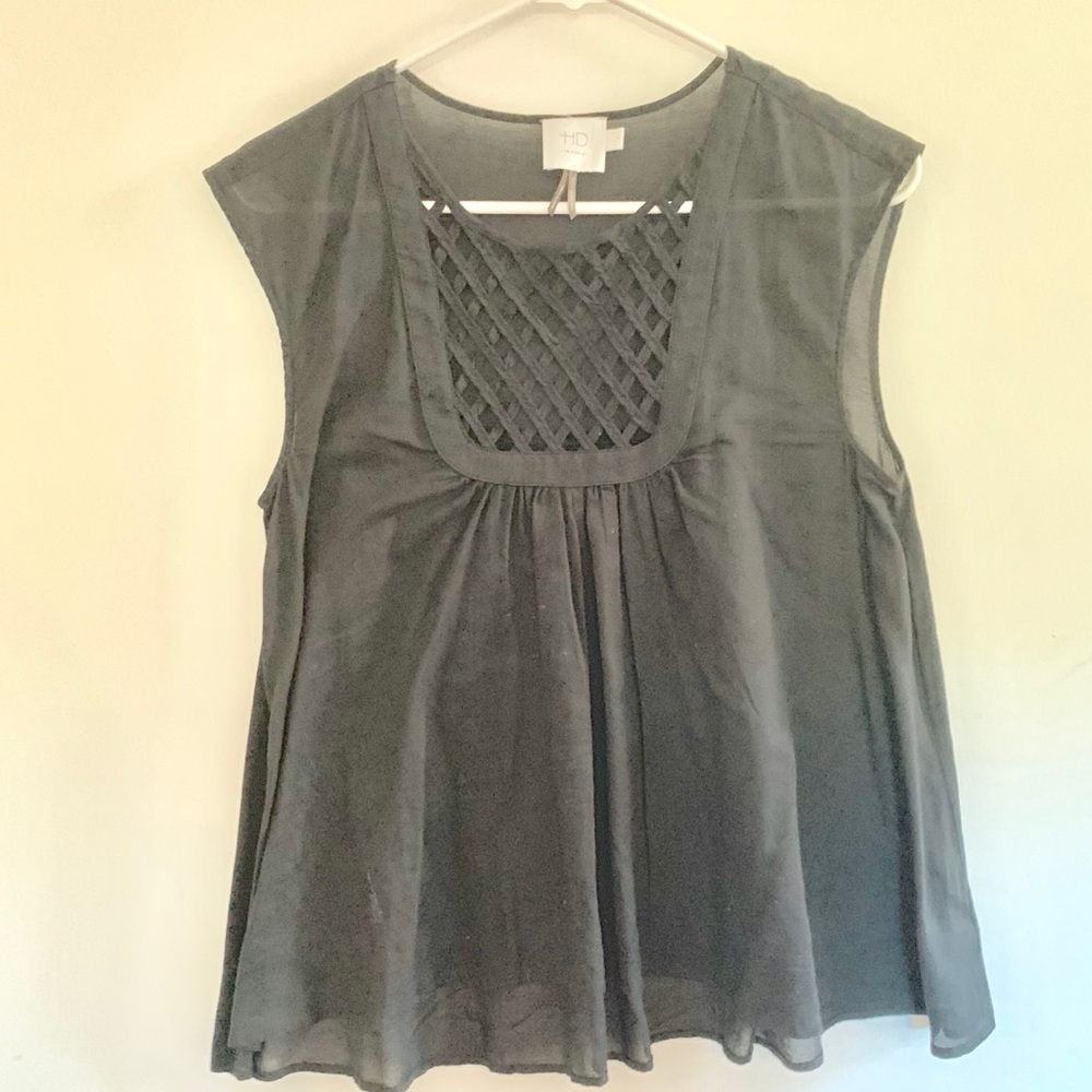 Anthropologie lattice top